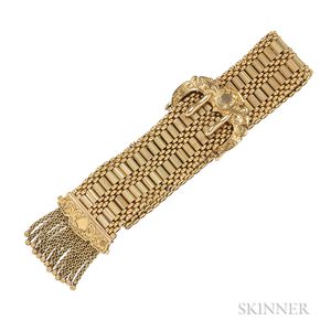 14kt Gold Garter Bracelet