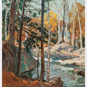 Frederick Mulhaupt (American, 1871-1938) The Stream