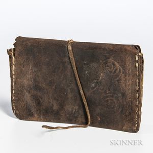 Embossed Leather Wallet