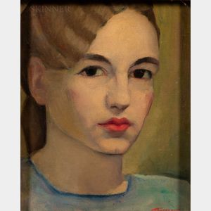 Gertrude Tonsberg (American, 1902-1973) Self Portrait