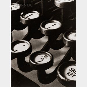 Ralph Steiner (American, 1899-1986) Typewriter Keys