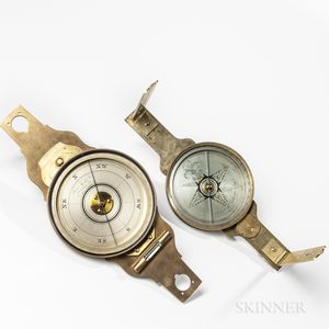 Two James Reed Surveyor's Compasses