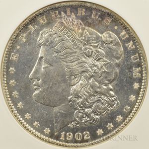 1902-O Morgan Dollar, MS-63 DMPL