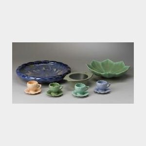 Seven Pieces of American Pottery