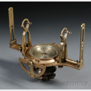 T.B. Winter & Son Brass Mining Dial