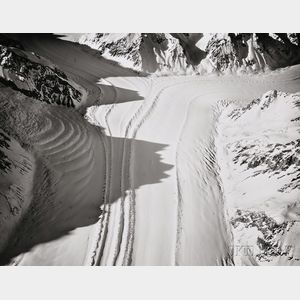 Bradford Washburn (American, 1910-2007) Two Photographs: Mt. McKinley and Shadow
