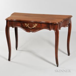 French Walnut Side Table