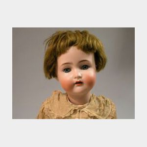 K* R Bisque Head Girl Doll