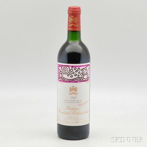 Chateau Mouton Rothschild 1988, 1 bottle