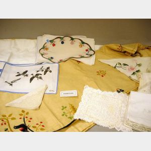 Large Assortment of Linens and Textiles
