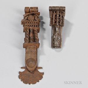 Two Casket Latches