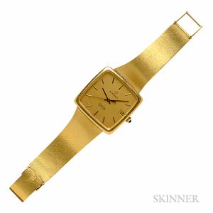 18kt Gold "Executive" Wristwatch, Eterna