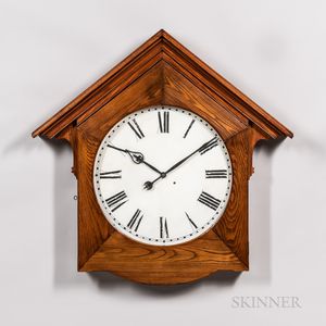 Seth Thomas Oak Gallery Clock