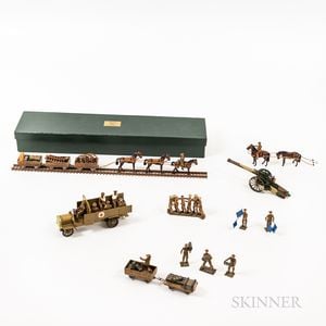 Thirty Tommy Atkins World War I Miniature Soldier Sets