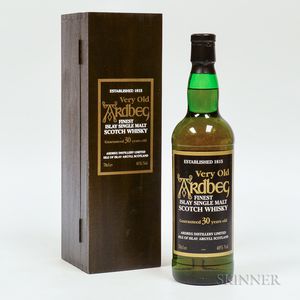 Very Old Ardbeg 30 Years Old, 1 70cl bottle (owc)