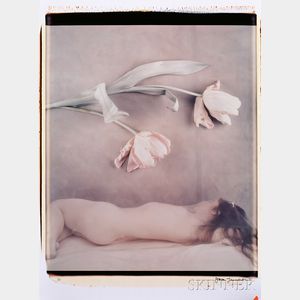 Joyce Tenneson (American, b. 1945) Sleeping Beauty and Flowers
