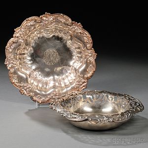 Two American Sterling Silver Dishes
