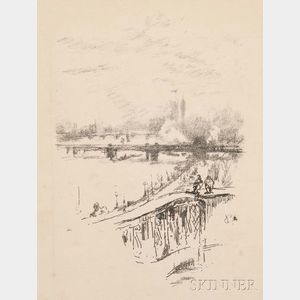 James Abbott McNeill Whistler (American, 1834-1903) Savoy Pigeons