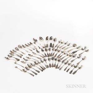 Collection of Coin Silver Spoons