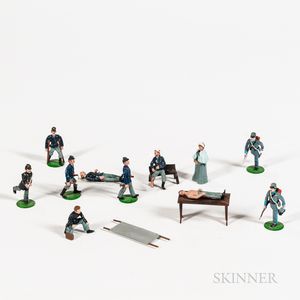 Six Alymer Civil War Miniature Soldier Sets