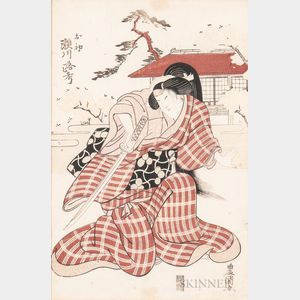 Utagawa Toyokuni I (1769-1825),Woodblock Print