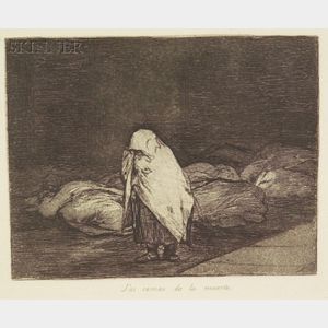 Jose Francisco de Goya y Lucientes (Spanish, 1746-1828) Las Camas de la Muerte