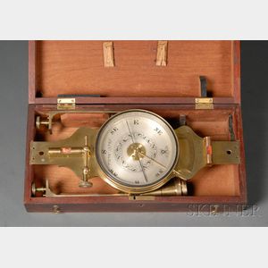 Brass Surveyor's Compass by S. Y. & Company
