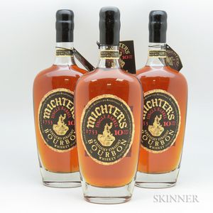 Michters Bourbon 10 Years Old, 3 750ml bottles