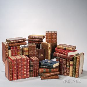 Decorative Bindings, Sets and Single Volumes, Approximately Forty-eight Volumes.