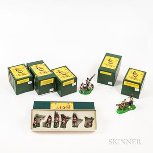 Six Mulberry Miniatures Miniature Soldier Sets
