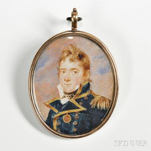 Miniature Portrait of Lieutenant Hugh Cameron