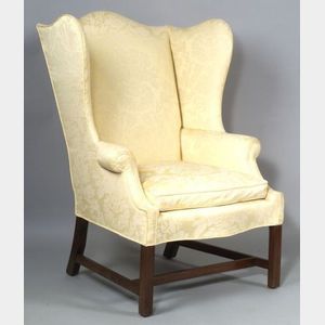 Chippendale Upholstered Easy Chair