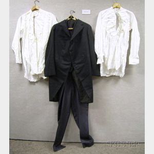 Group of Early 20th Century Men's Formal Wear