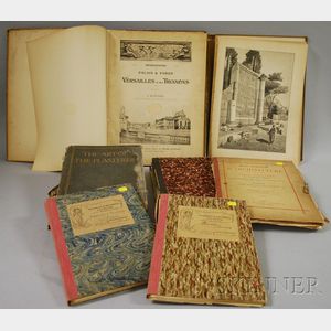 Seven 19th Century Architectural Related Folios.