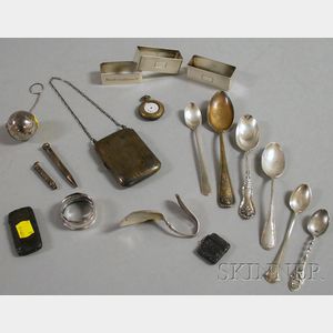 Approximately Seventeen Pieces of Sterling Silver