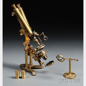 Ross, London Binocular Microscope No. 5115