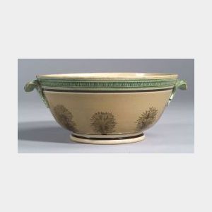 Mochaware Doubled-handled Bowl