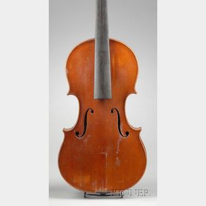 Saxon Violin, c. 1900