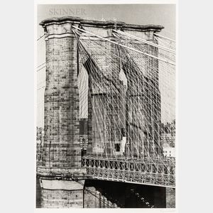 Alfred Eisenstaedt, Brooklyn Bridge Untitled