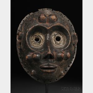 Yoruba Carved Wood Egungun Mask