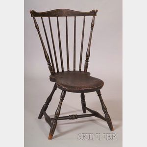 Child's Painted Fanback Windsor Side Chair
