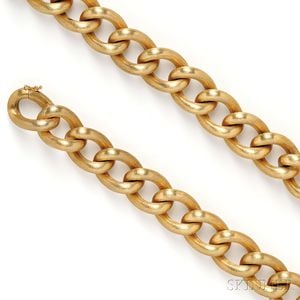Pair of 18kt Gold Bracelets