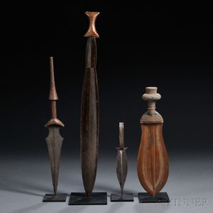 Four African Knives