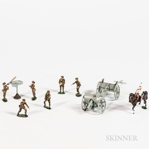 Six Britains Premier Series Miniature Soldier Sets