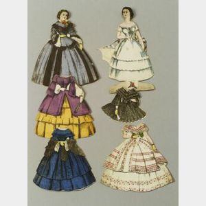 Two Early Paper Dolls