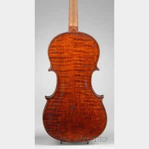 Canadian Violin, c. 1900, Wiliam Godley, Lunenburg