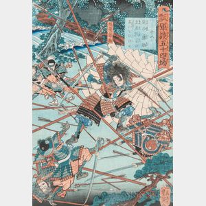 Utagawa Yoshitsuya (1822-1866),Woodblock Print