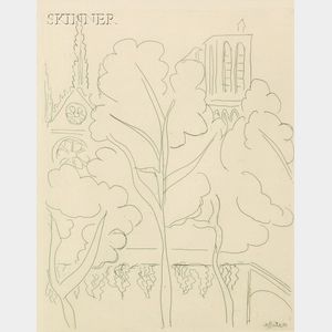 Henri Matisse (French, 1869-1954) La cite - Notre Dame