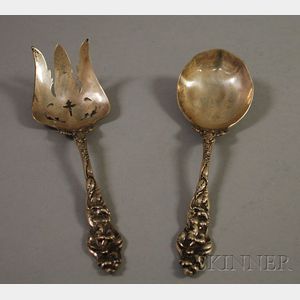 Pair of Reed & Barton Sterling Silver Servers