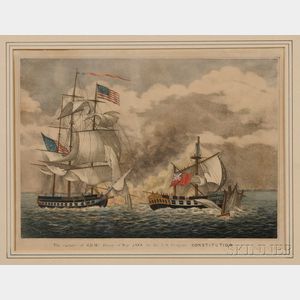 D.W. Kellogg & Co., publishers (Hartford, Connecticut, 1830-1900) The Capture of H.B.M.s Sloop of War...